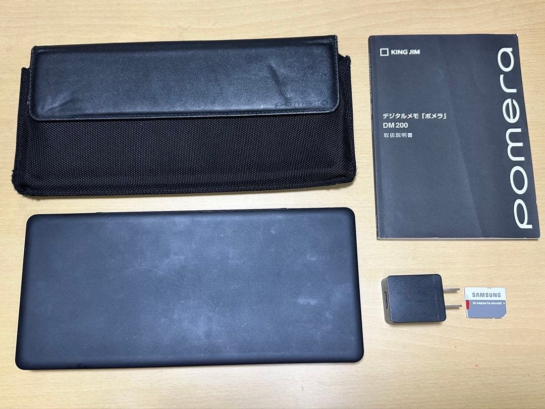 KINGJIM pomera ポメラ DM200 本体，SDカード付