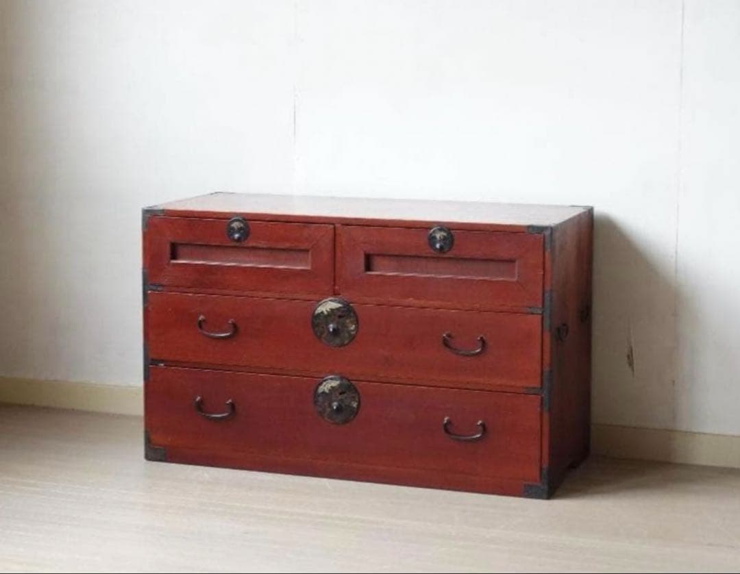 m*n様 アンティーク　スギ　高山箪笥　タンス　和タンス　ローチェスト　上段