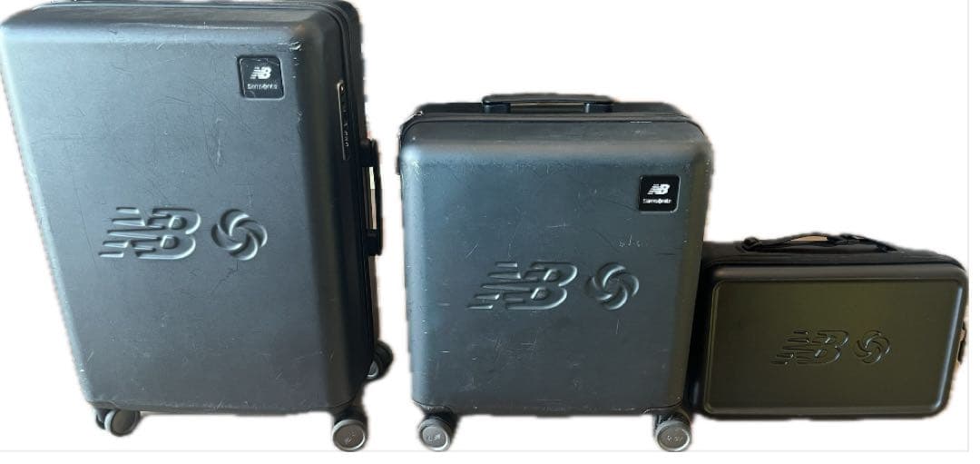 ニューバランス x サムソナイト キャリーケース シューズボックス セット