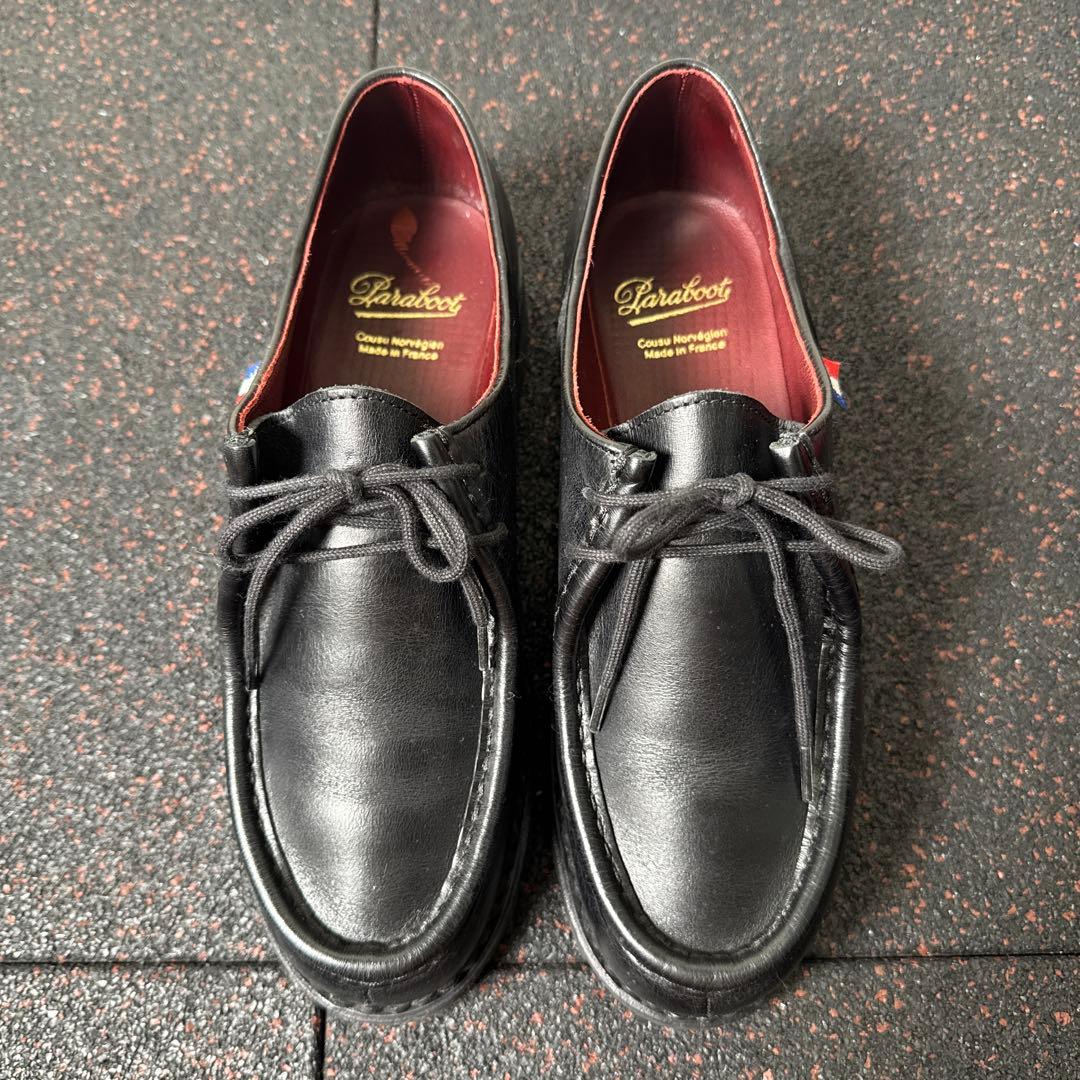 【ほぼ新品】Paraboot MICHAELパラブーツ　ミカエル　トリコタグ