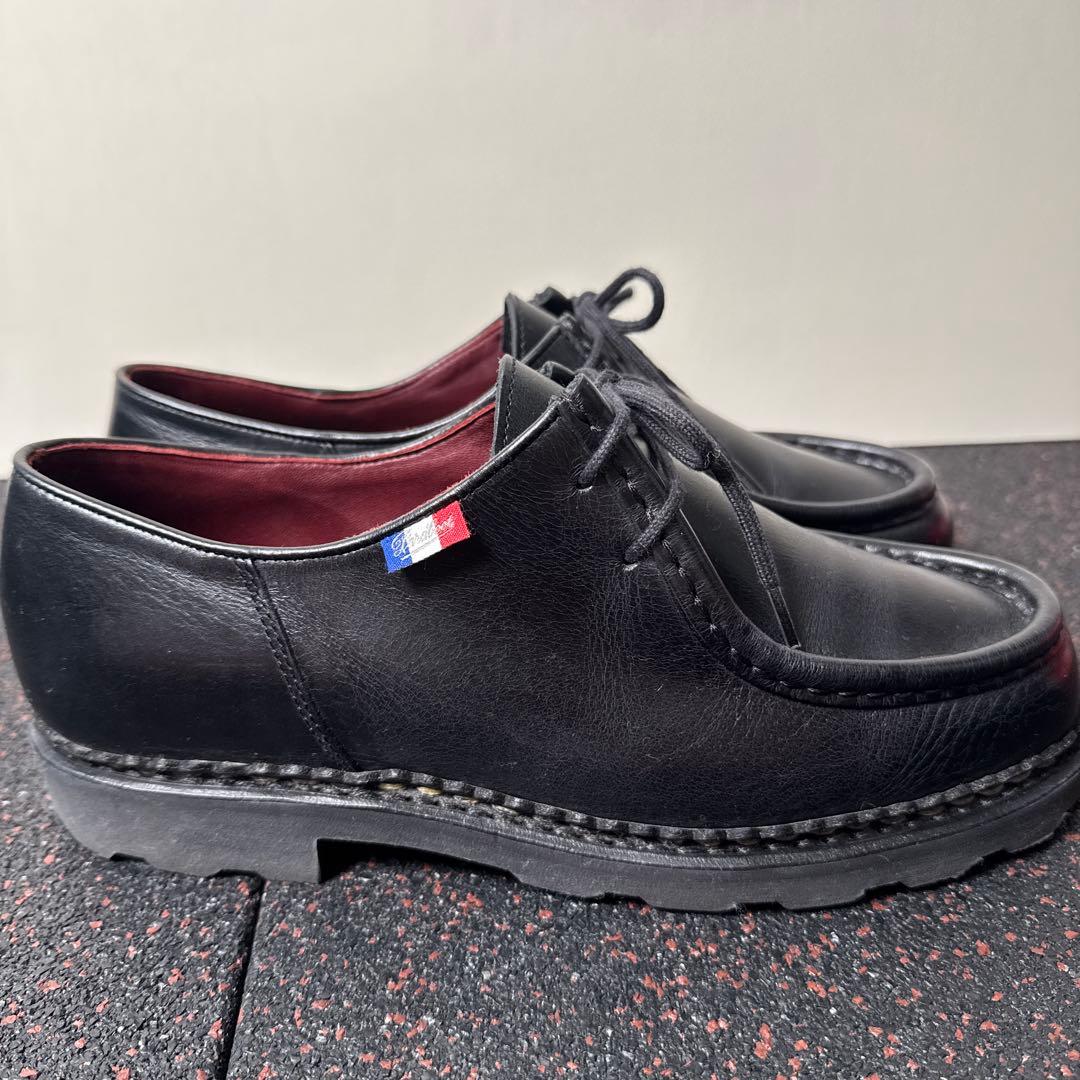 【ほぼ新品】Paraboot MICHAELパラブーツ　ミカエル　トリコタグ