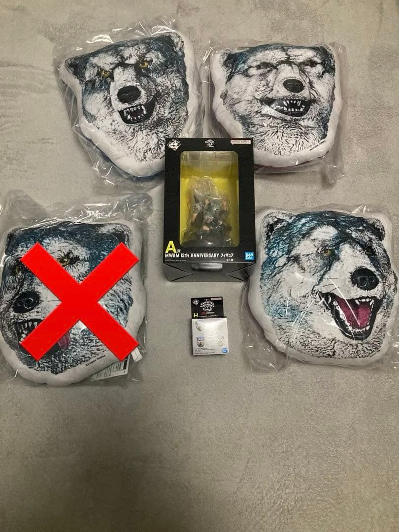 一番くじ MAN WITH A MISSION A,D,E,,G,H賞セット