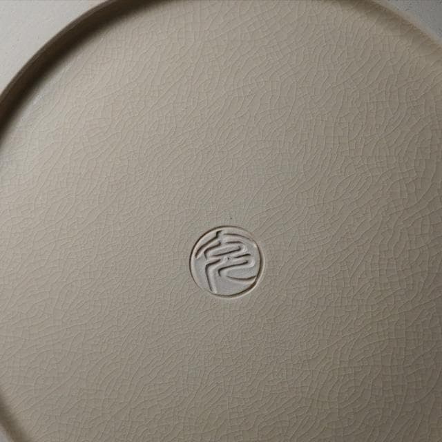 手塚充　仁清写花丸の絵水指　鵬雲斎宗匠御書付　共箱　裏千家　茶道具　京焼