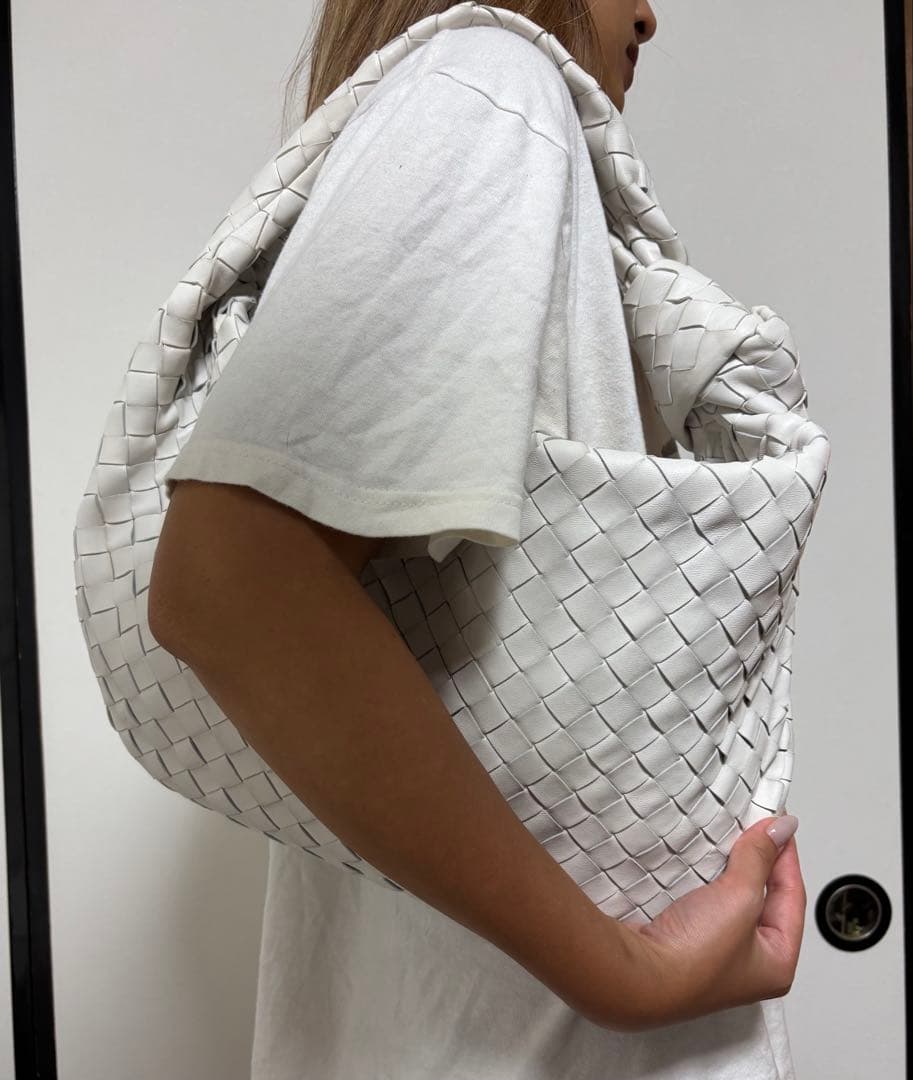 【正規品】Bottega Veneta ボッテガヴェネタ　スモールジョディ　白