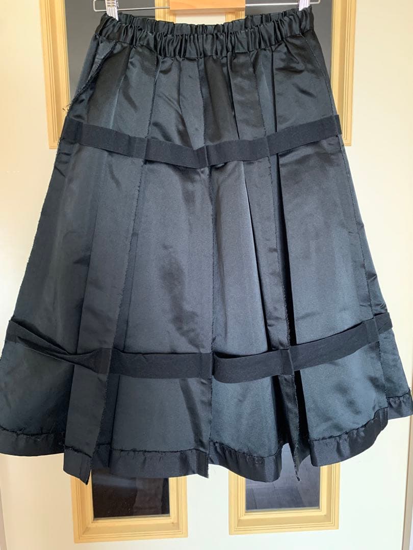 コグマ　コムデギャルソン本ライン　リバーシブル テーププリーツスカート