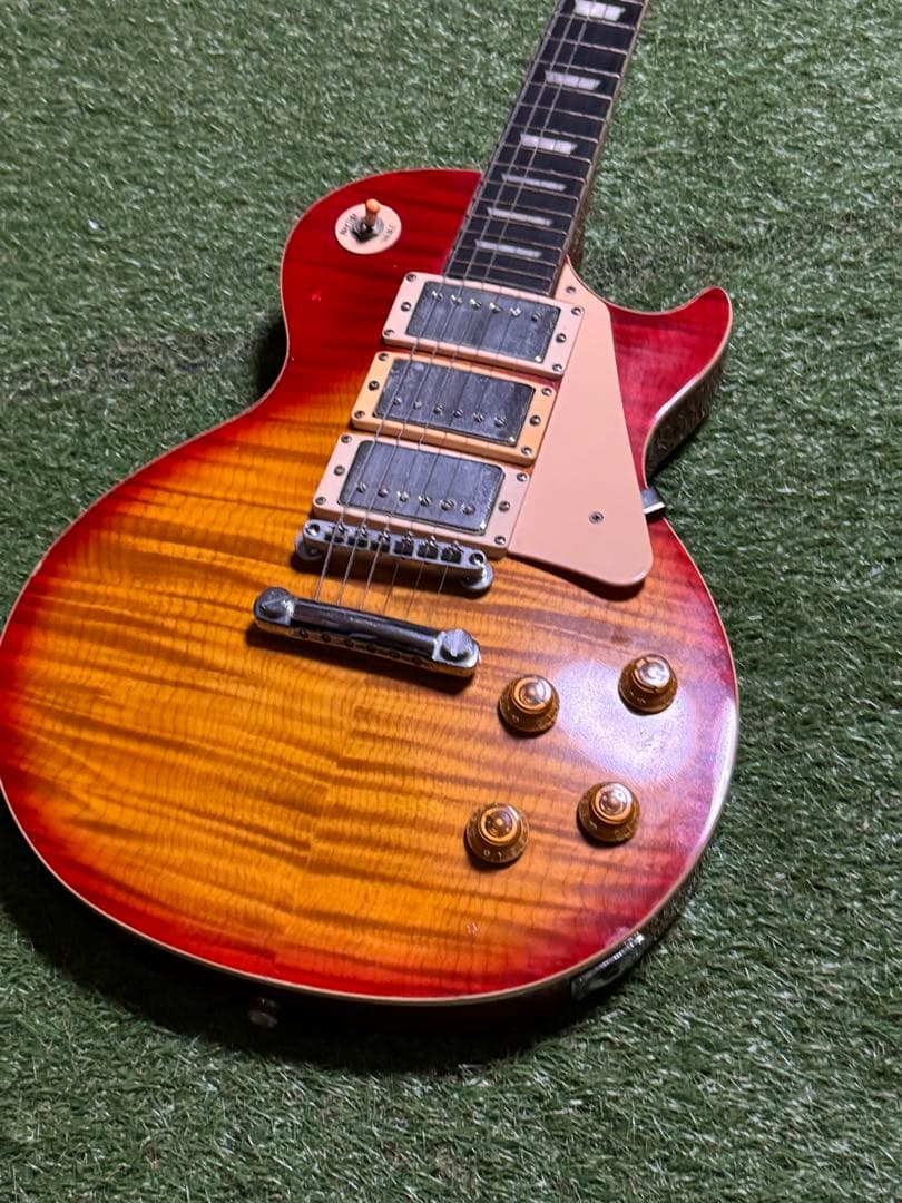 メーカー不明　虎杢　レスポール　スタンダード　3H