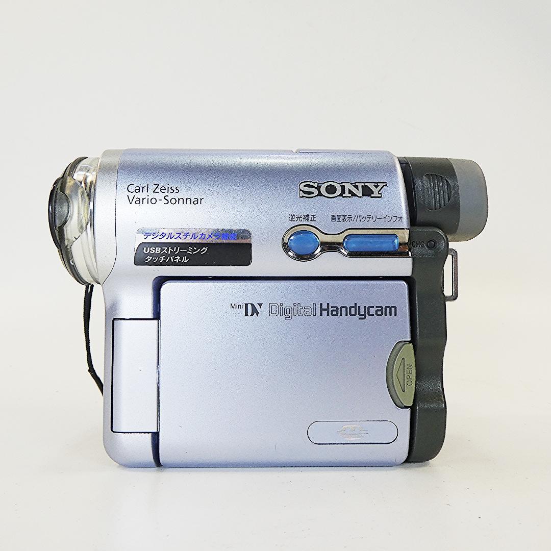 動作品 ソニーDCR-TYV22 MiniDV ビデオカメラ DVDダビングに