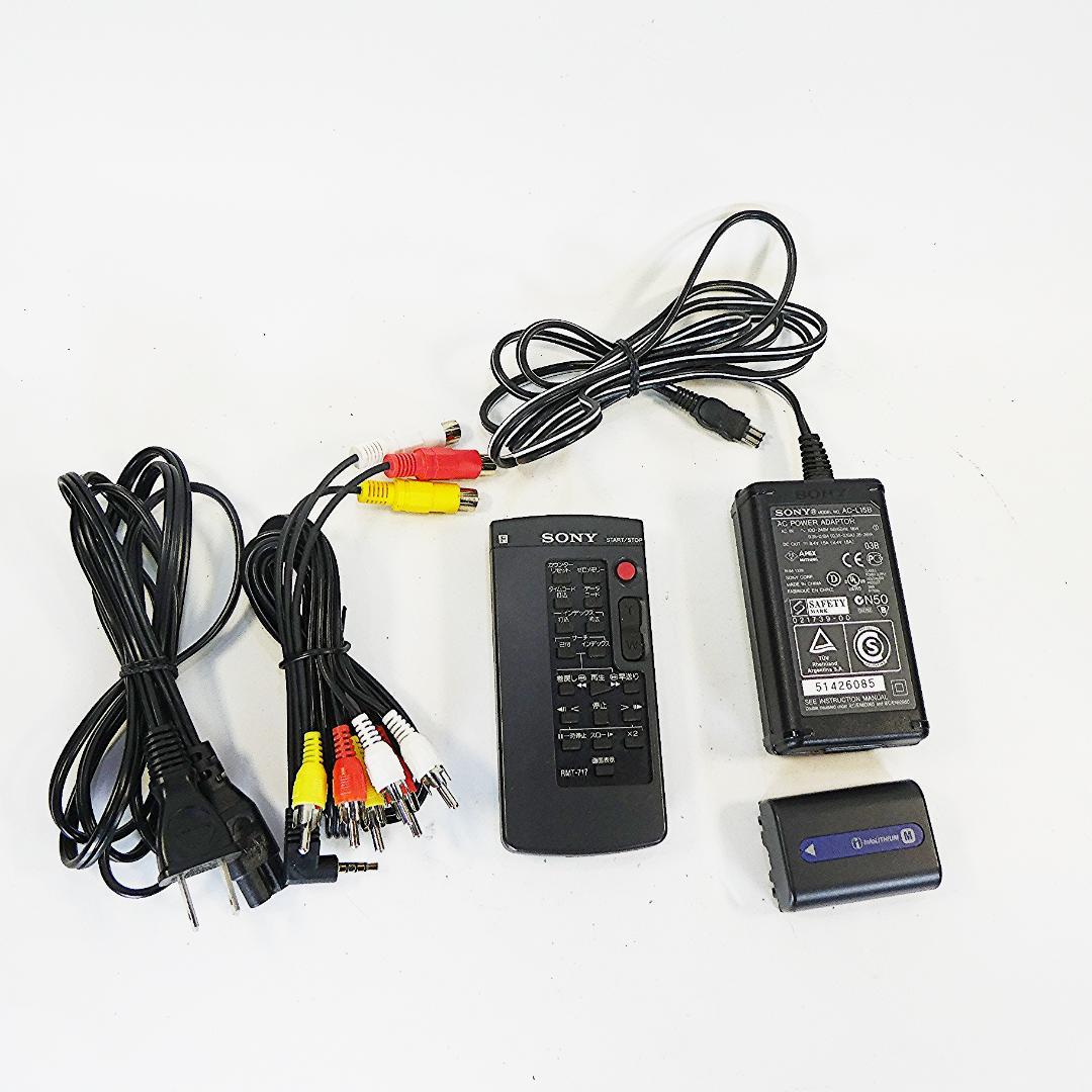 動作品 ソニーDCR-TYV22 MiniDV ビデオカメラ DVDダビングに