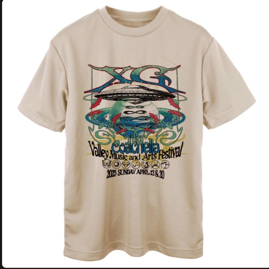 Y*A様 【会場限定】【即完グッズ】XG Coachella TシャツXL