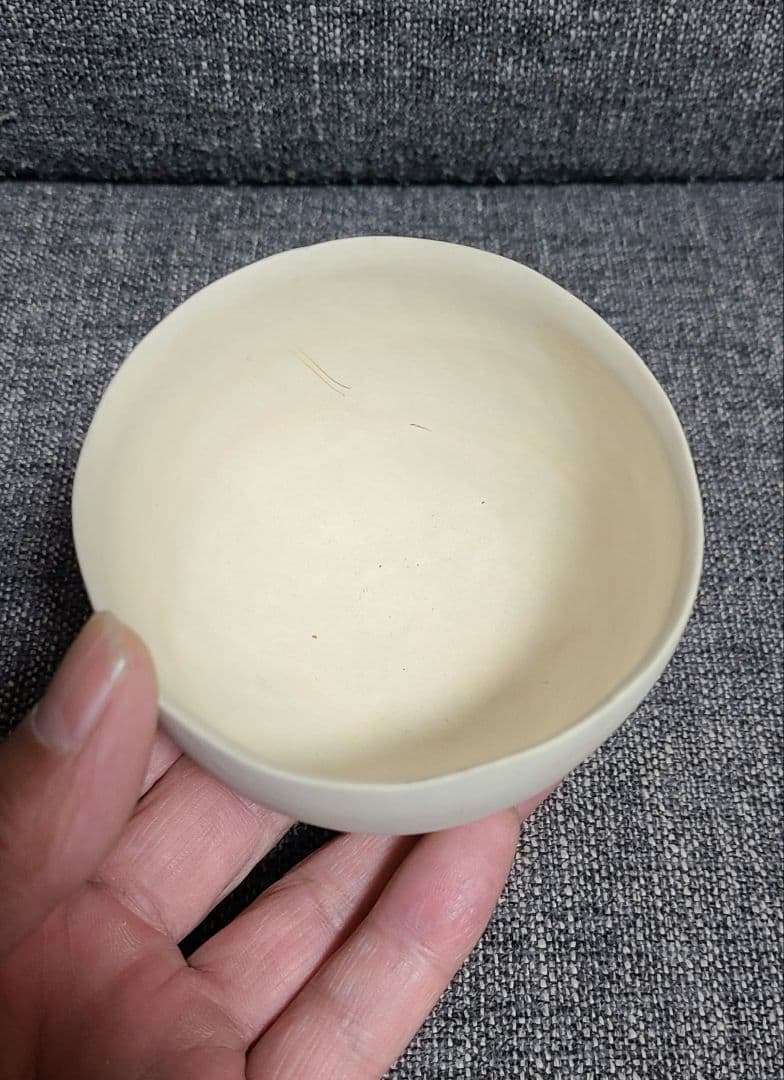 レア品 希少　内田鋼一　ホワイトボウル　小サイズ　釉薬