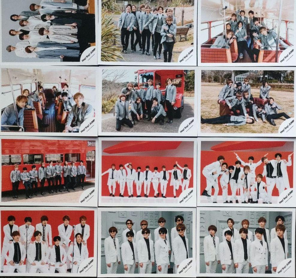 Hey!Say!Jump 公式写真 集合 ④ デビュー～2023 海外 ライブ