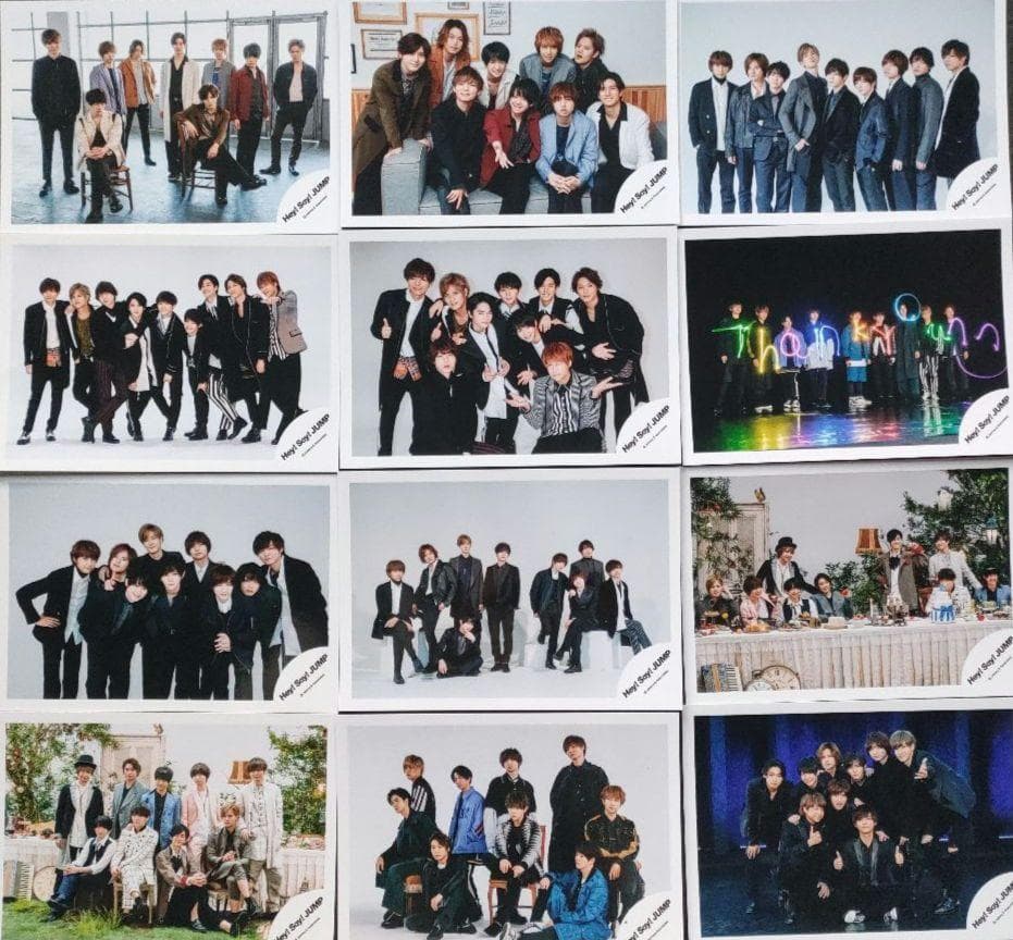 Hey!Say!Jump 公式写真 集合 ④ デビュー～2023 海外 ライブ