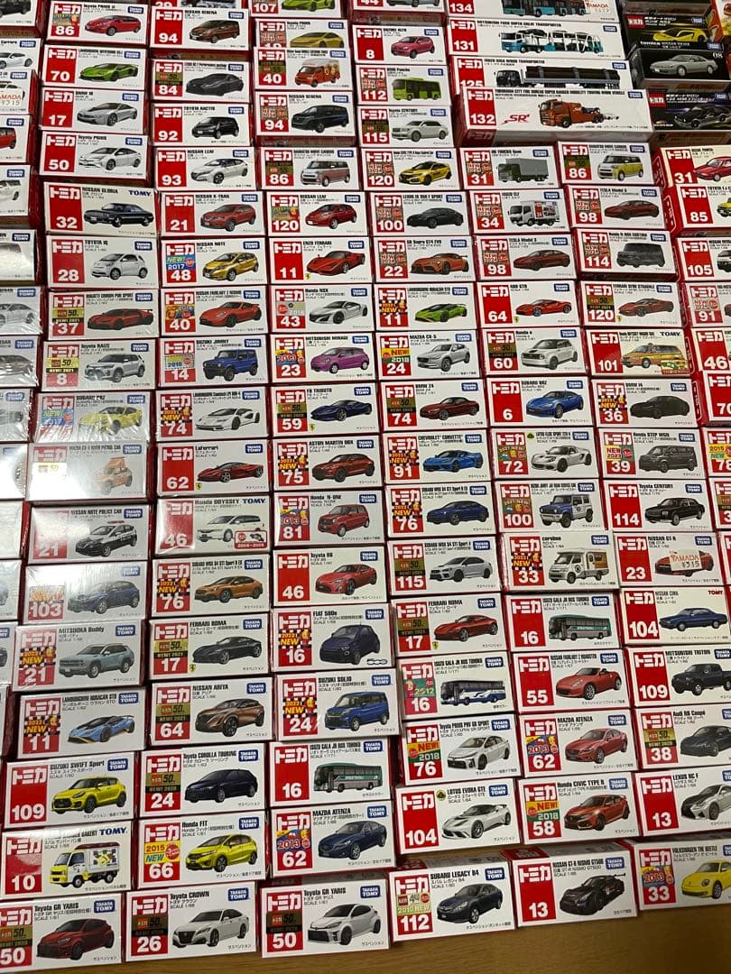 トミカ　絶版　まとめ売り　465台