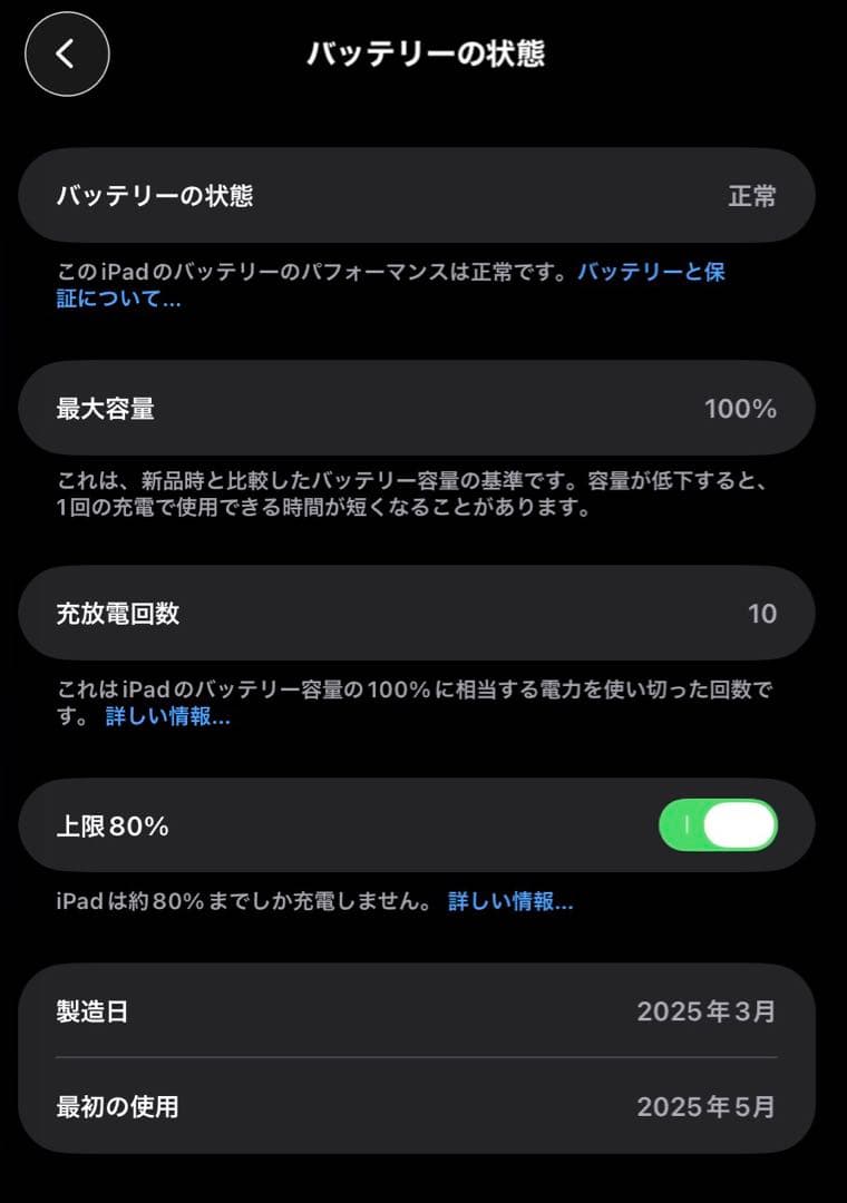 【美品】iPad mini （第七世代, A17 Pro) ブルー