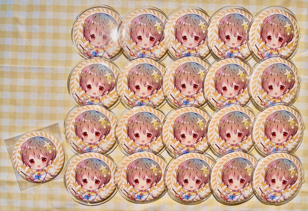 【お値下げ】るぅとくん　アニメイト　コラボ　マリン　缶バッジ　21個