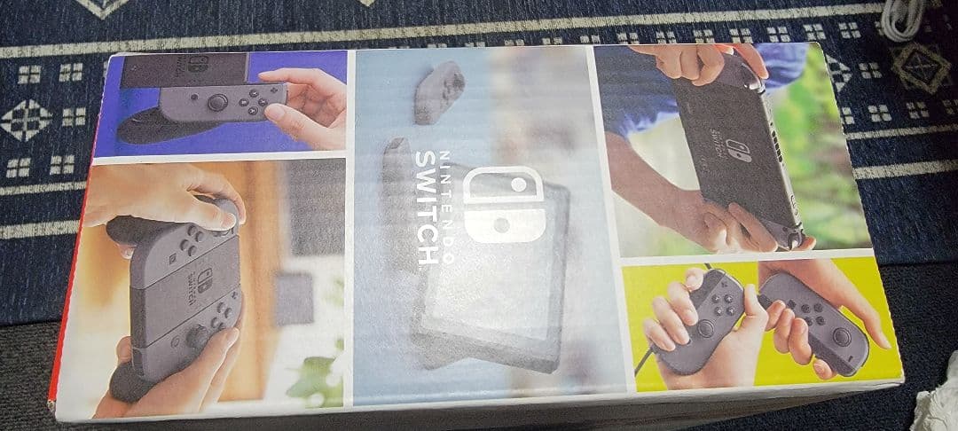 ジャンク品 Nintendo Switch 本体 青/灰 Joy-Con付き