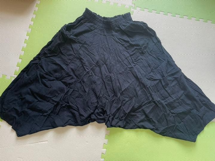 玉木新雌　tamaki niime タルンパンツロング　黒