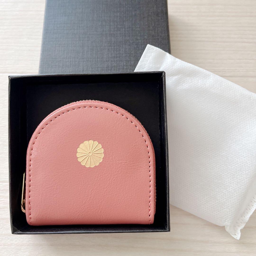 新品　皇居限定　 菊の御紋ケース　小銭入れ　財布