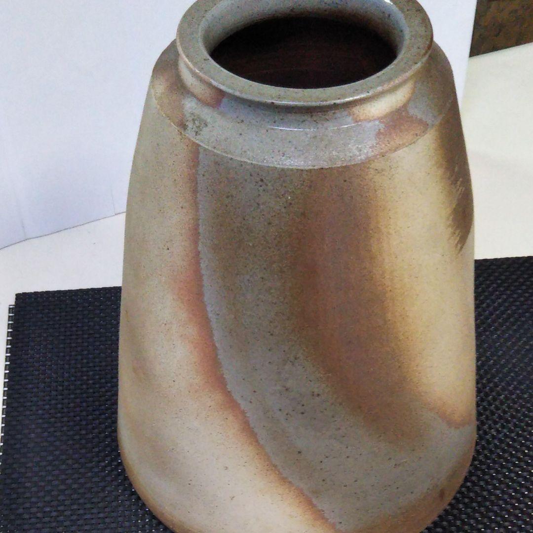 萩焼椿窯、天鵬山壷、未使用