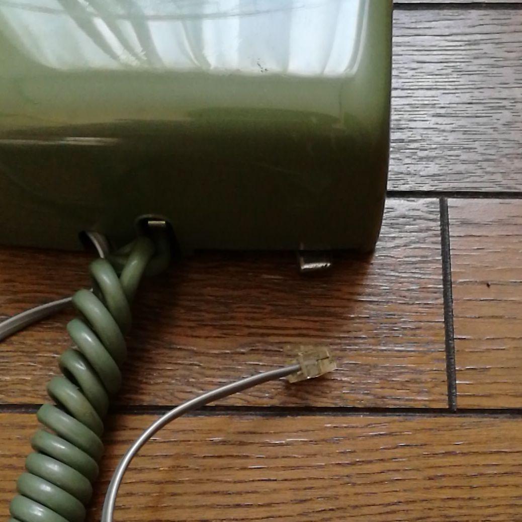 アンティーク　壁掛け式ダイヤル電話