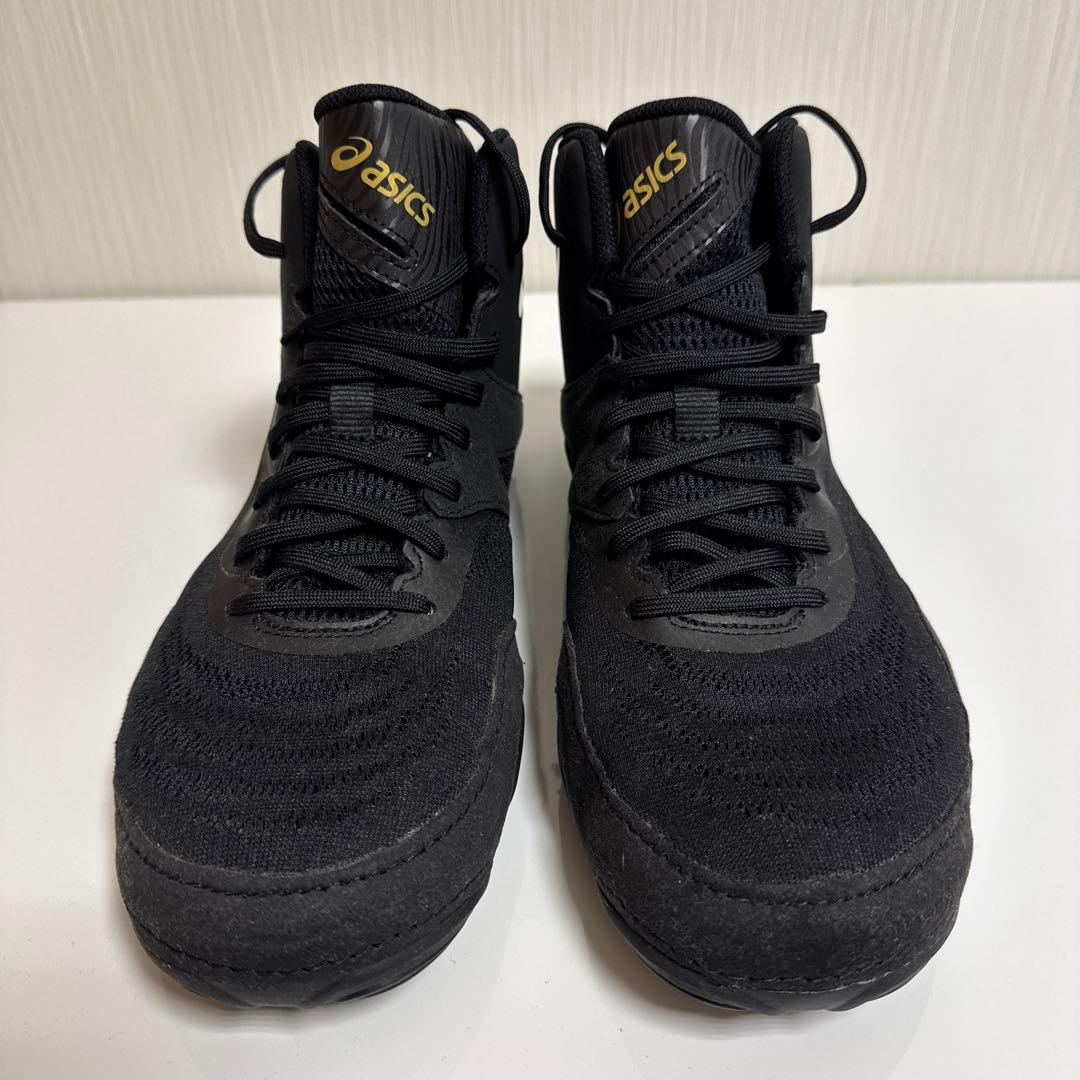asics レスリングシューズ ブラック