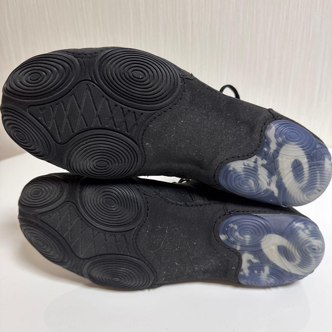 asics レスリングシューズ ブラック