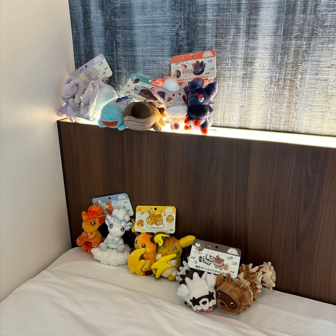 【オンライン完売品/コンプリート】 磁石でくっつくペアマスコット にたものどうし