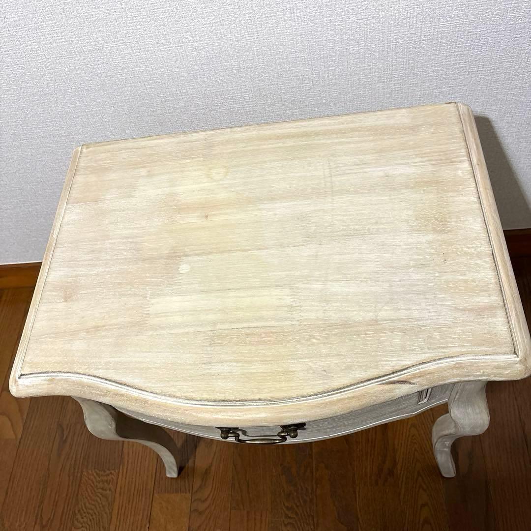 【良品】シャビーシック サイドテーブル