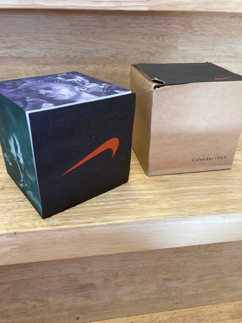 デッドストックNike1997年ナイキ卓上カレンダーjordan野茂90s非売品