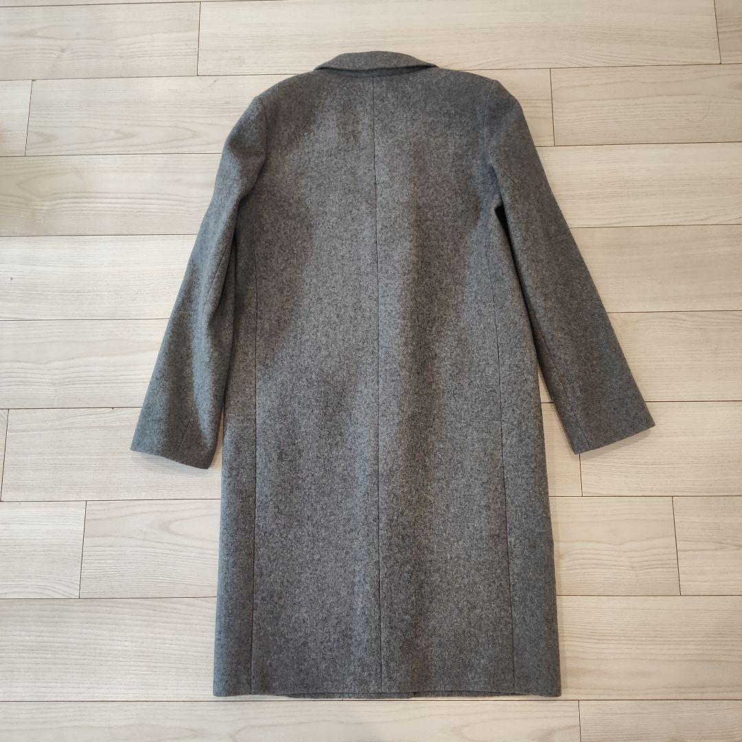 Theory グレー チェスターコート S