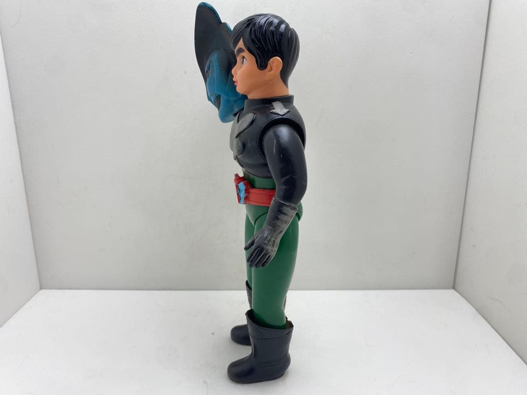 当時物！旧バンダイ　超人バロム1 面取れソフビ