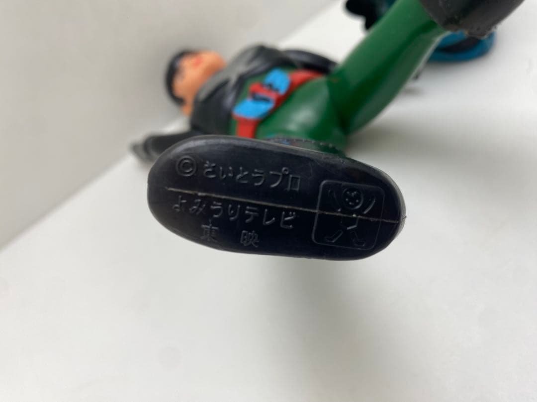 当時物！旧バンダイ　超人バロム1 面取れソフビ