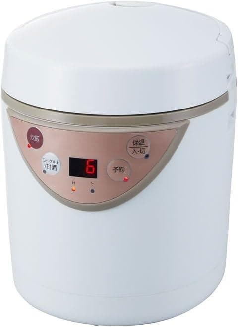 【未使用】LIVCETRA ミニ炊飯器 0.5〜1.5合 発酵機能付き