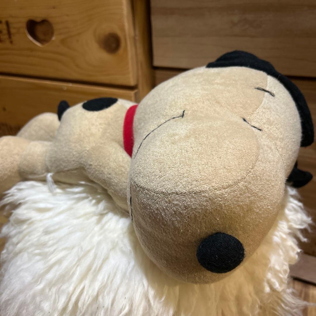 希少 ヴィンテージ スリーピングスヌーピー ぬいぐるみ 寝そべり
