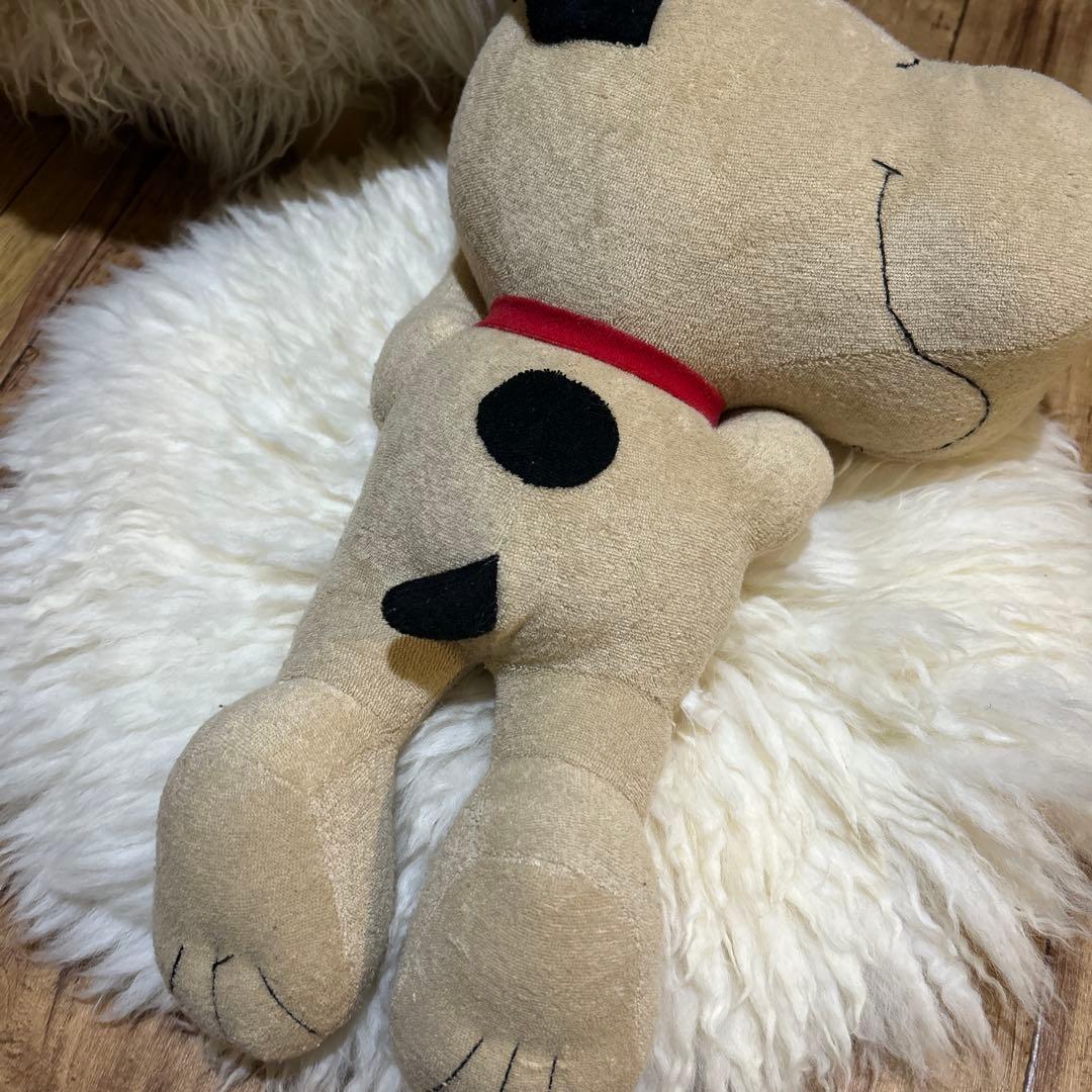 希少 ヴィンテージ スリーピングスヌーピー ぬいぐるみ 寝そべり