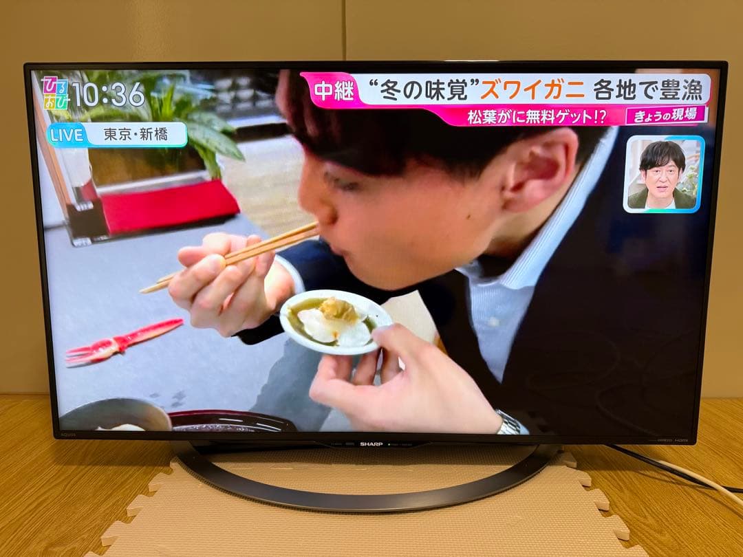 シャープLC-40U45 40型 2017年製⭕️上地、BS/CS、動画可テレビ
