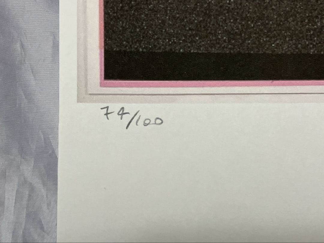 限定版リトグラフ74/100 アンディ・ウォーホル ミッキーマウス 【送料無料】