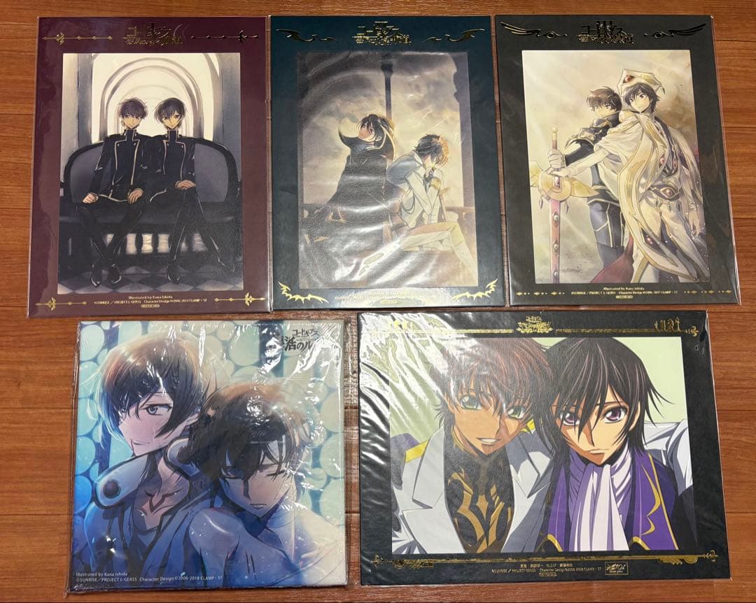 コードギアス　反逆のルルーシュ　アニメイト特典　イラストパネル