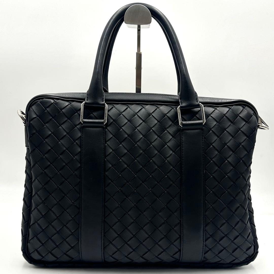 RFID搭載✨ボッテガ マキシイントレチャート ビジネスバッグ 2way A4◎