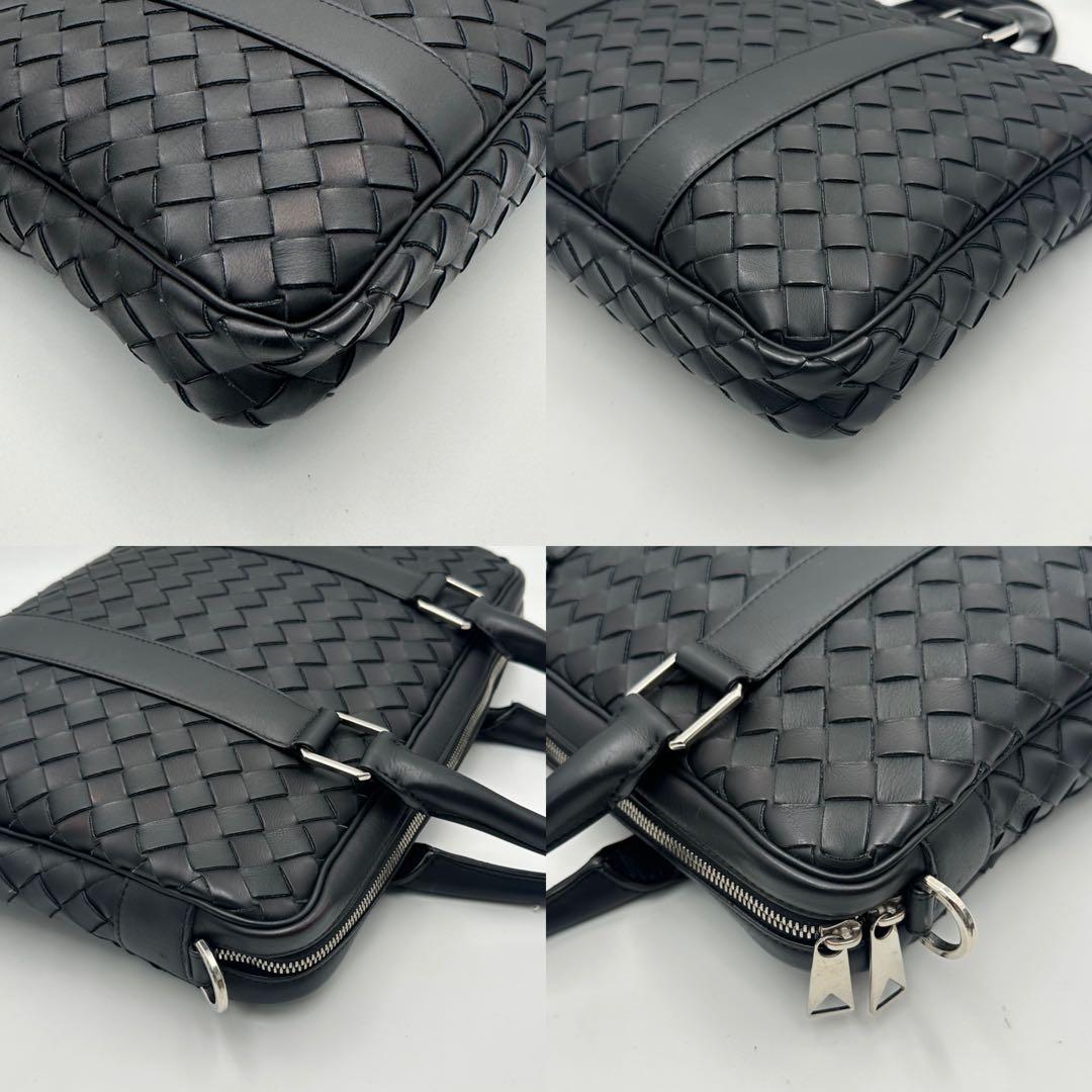 RFID搭載✨ボッテガ マキシイントレチャート ビジネスバッグ 2way A4◎