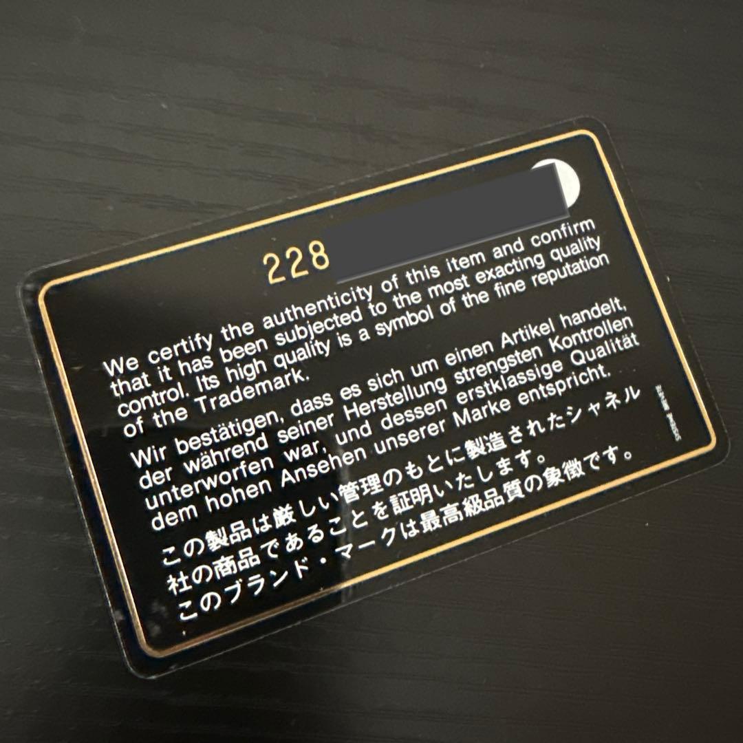 正規品 シャネル 二つ折り財布 黒 スモールウォレット