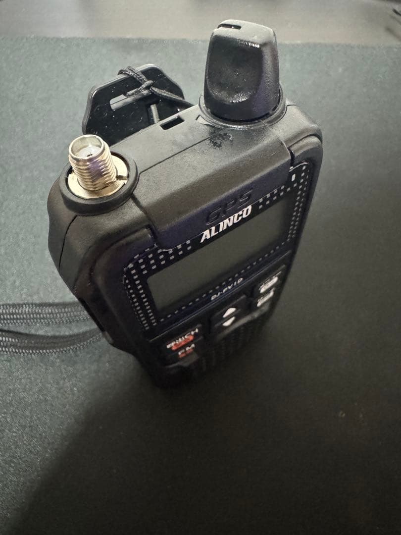 極美品 ALINCO DJ-PV1D スピーカーマイク+イヤホンマイク+アンテナ