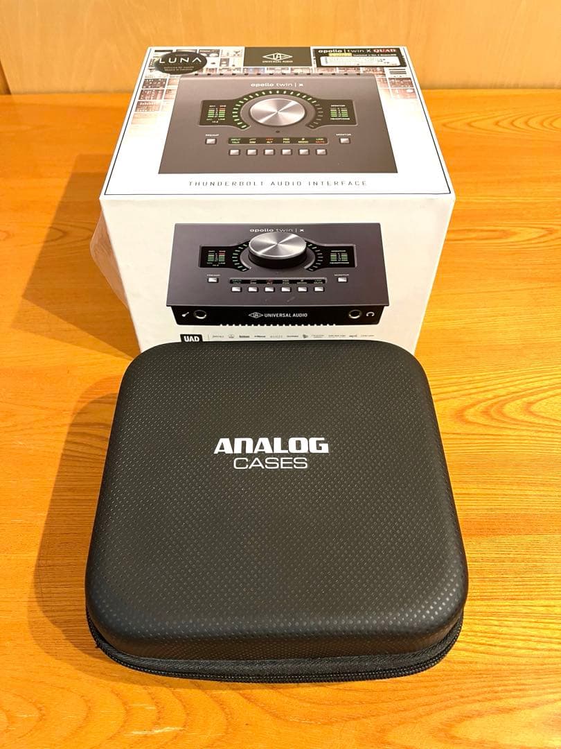 【ケース付】universal audio apollo twin X QUAD
