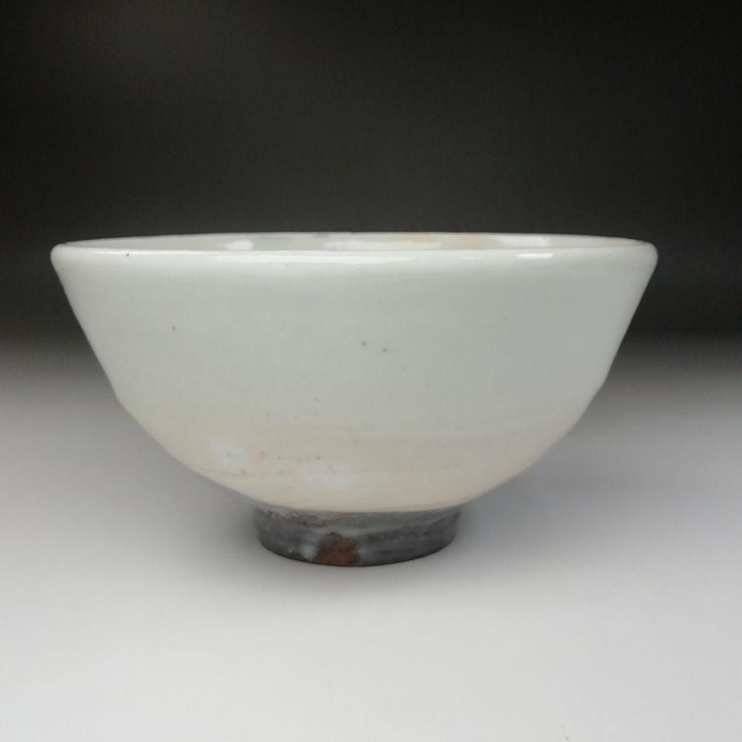 Ｔ２６０　茶碗　『粉引茶碗』『素風窯　奥哲二』　共箱　抹茶碗　茶道具