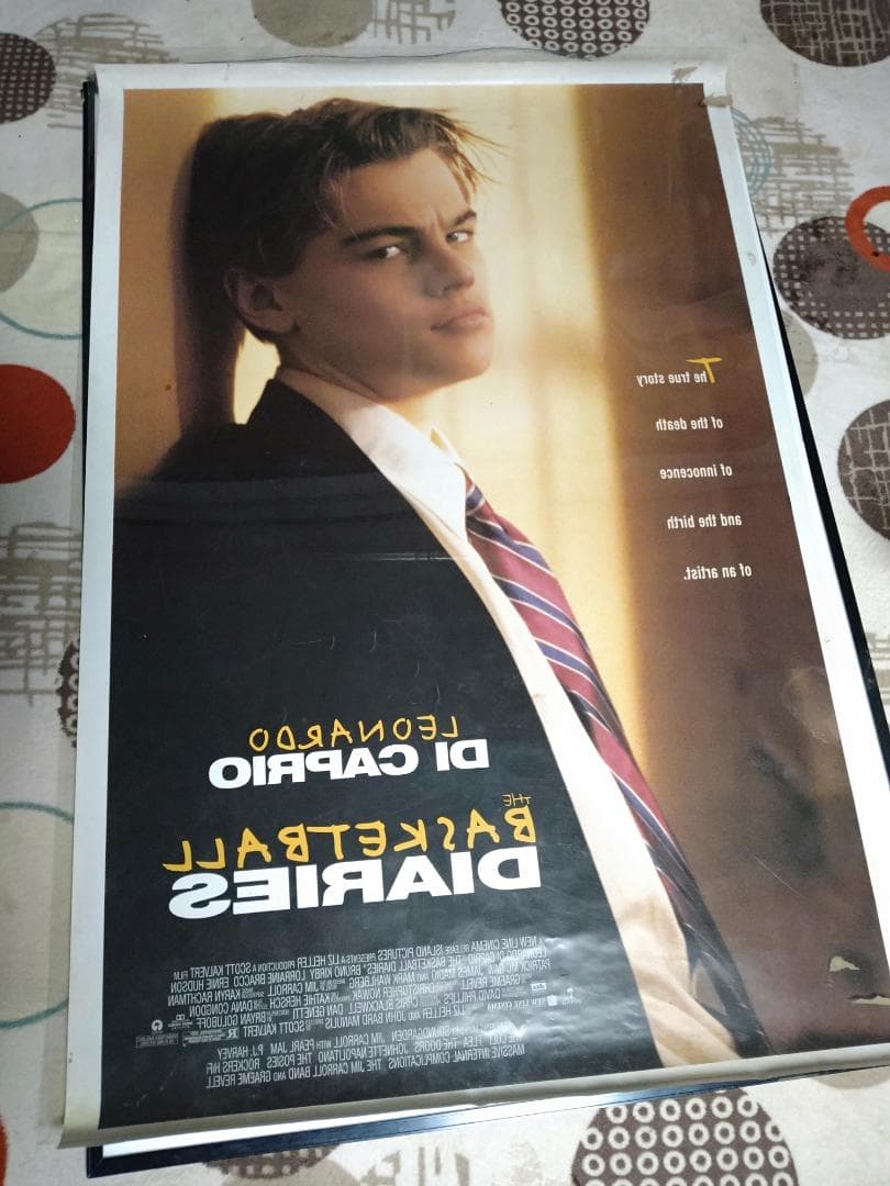 ディカプリオ大放出　バスケットボールダイアリーズ　USオリジナルポスター