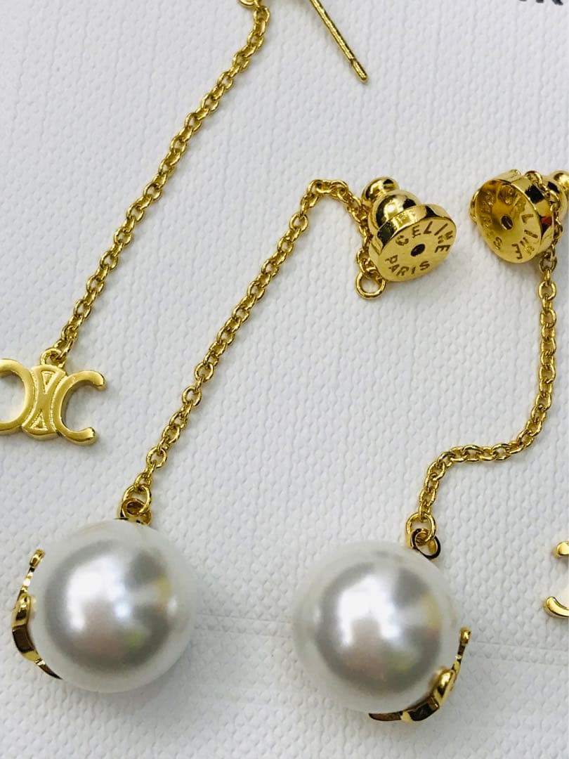 セリーヌ　パールピアス