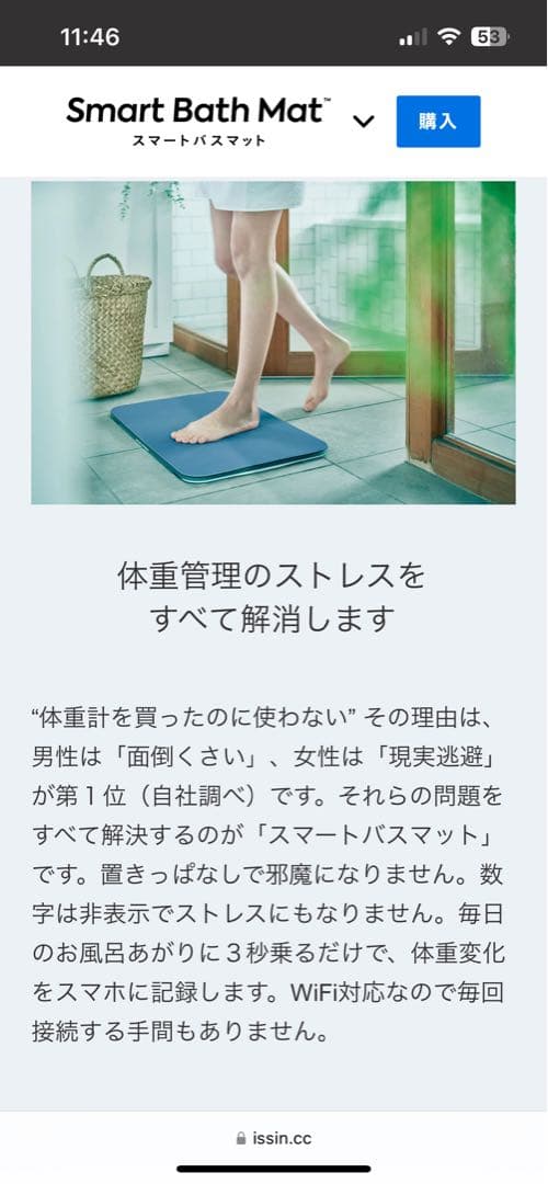 【新品未開封】issin スマートバスマット 体組成計モデル 最新 2024年製