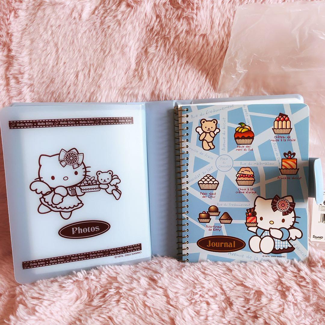 希少レア　ハローキティ　エンジェルベア　スイーツ　USA レターセット　ケース