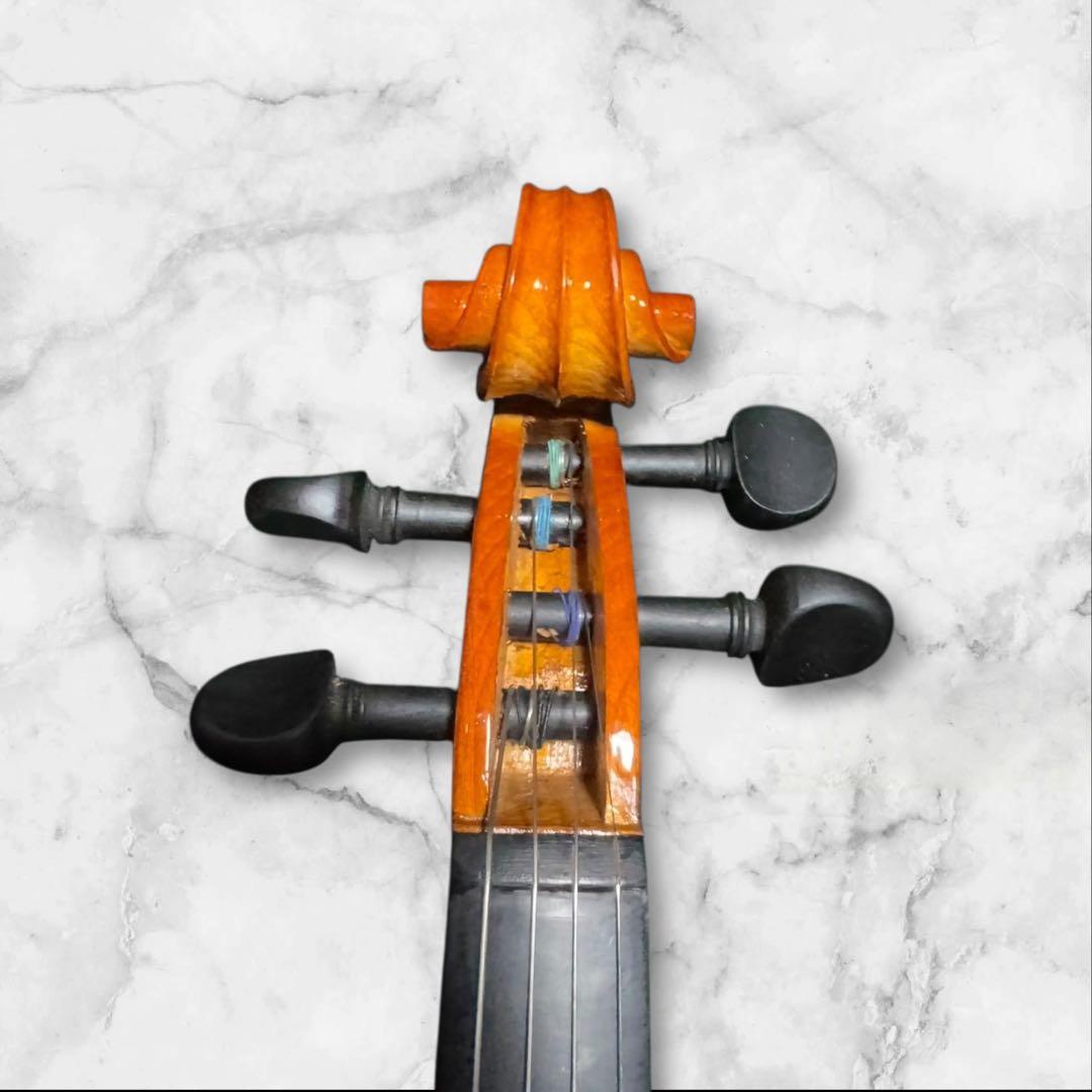 バイオリン ケース付き 弓付属 弓糸なし 初心者向け 練習用
