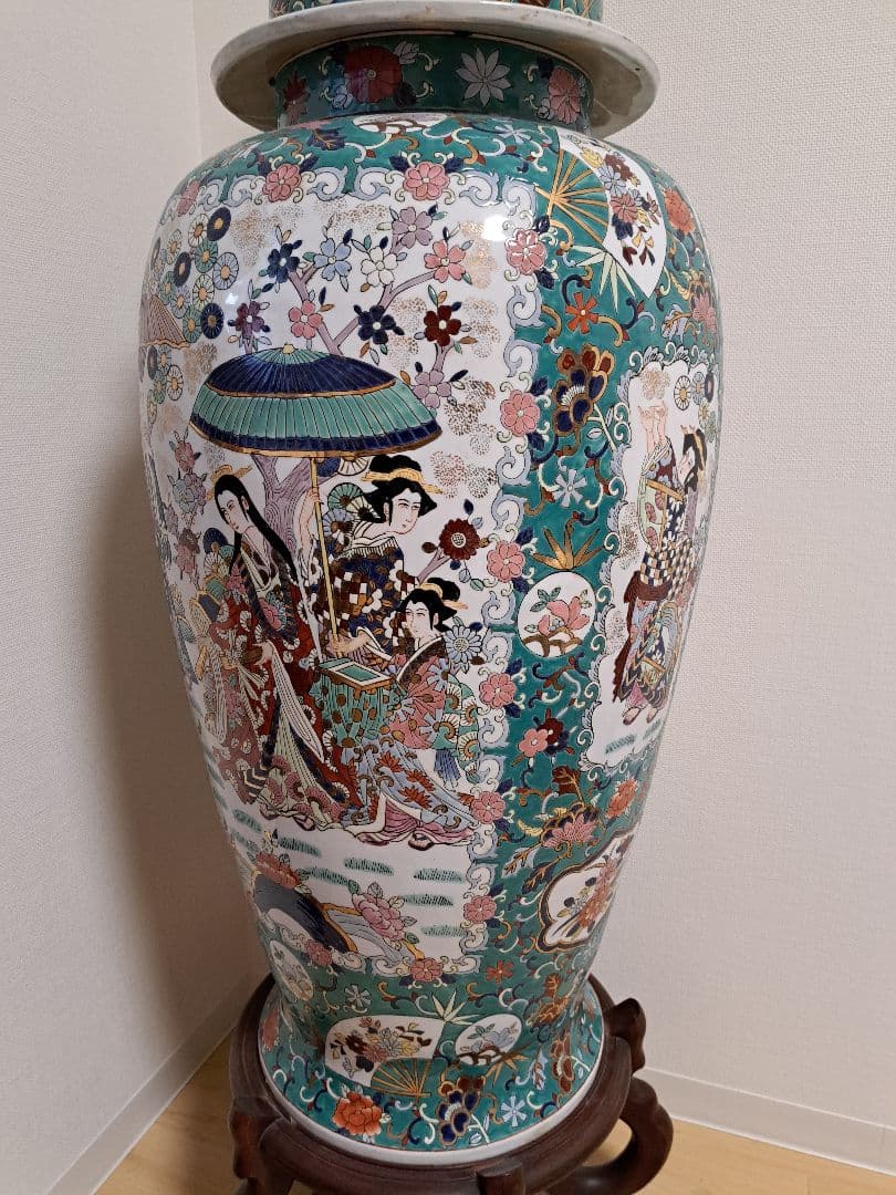 【直接お渡し】絢爛豪華 沈香壺 大型140㎝ 獅子冠